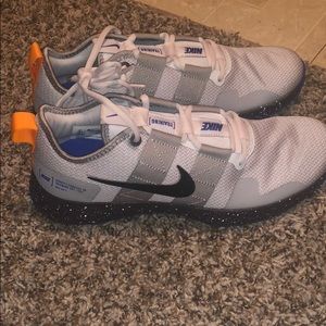 Men’s Nike shoes (Bronco colors)